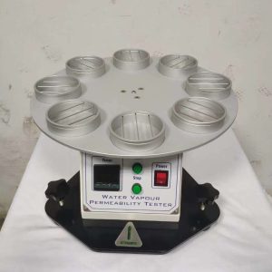 Water Vapour Permeability Tester was used to test the resistance of textiles and textile composites to water vapour.complies with BS 3424-34,ISO 8096