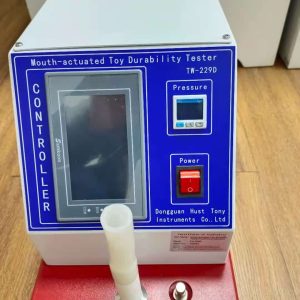 Mouth-actuated Toy Durability Tester is suitable for the test of the safety of the Mouth-Actuated Toys, such as whistles with a ball.Manufacturer.