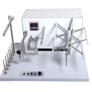 Wrap Reel Machine HTY 010 - Yarn Count Tester-Manufacturer.Wrap Reel Machine is to produce skeins of yarn of a pre-determined length and number of turns for count and strength testing