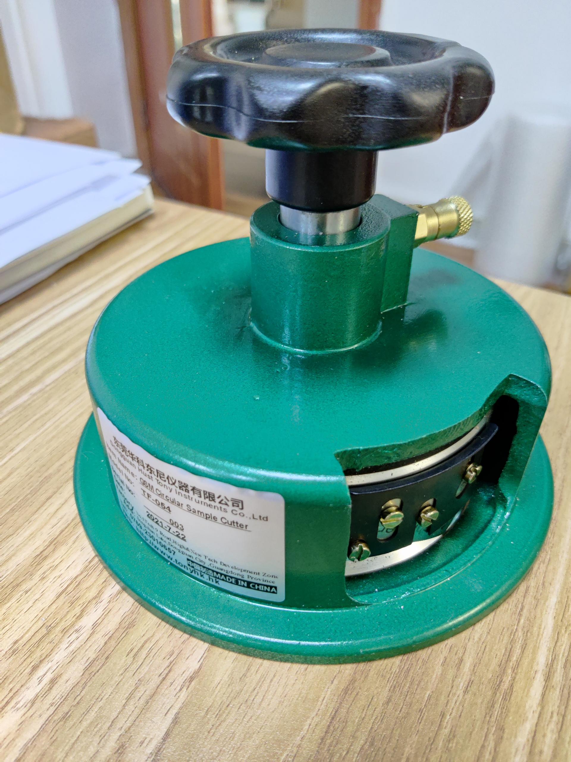 Round Sample Textile Cutter