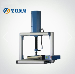 This tester is used for testing the softness and hardness of spring mattress and evaluating the hardness level.