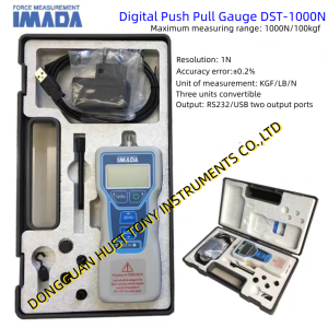 IMADA Digital Force Gauge is a small and simple thrust and tensile force testing instrument. It is suitable for push and pull load test in electronic ...