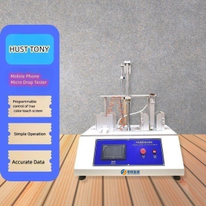 Mobile Phone Micro Drop Tester Is suitable for repeated drop test of small electronic consumer products such as mobile phone electronic dictionaries.