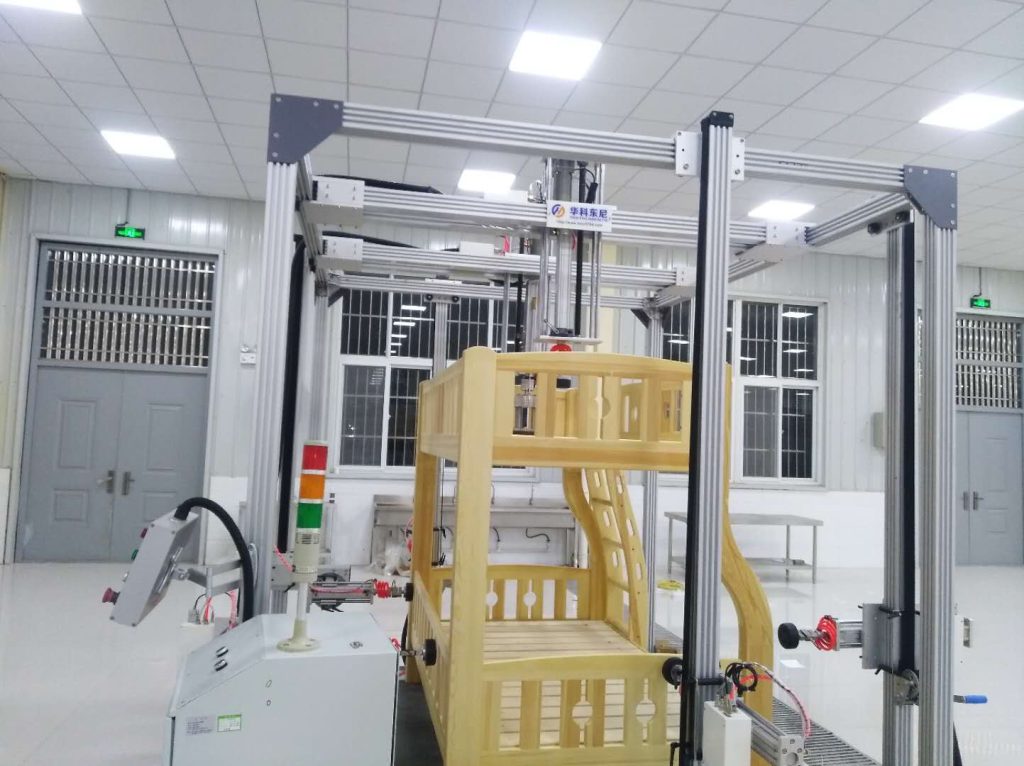 Children Bed Comprehensive Tester TNJ-001A is mainly used for crib comprehensive performance test.Standards:ASTM F1821 ,16CFR PART 1217