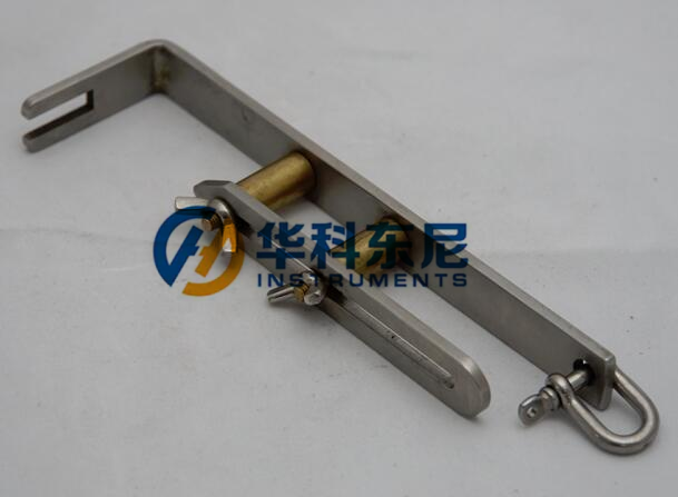 Clamp for Wheel Tension TW-237- Toys Tension Test-Instrument Manufacturer.It meets standards: EN-71-1, ASTM F963, 16CFR 1500, ISO 8124-1, GB6675-2.