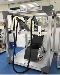 Experience the Charm of High-Pressure Bombardment of Furniture Testing Machines!
