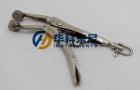 Seam Clamp TW-241.For assisting suture pull testing used. Seam Clamp is the assistant tool used for toys tension test and is a Seam Clamp Metal Clamps.