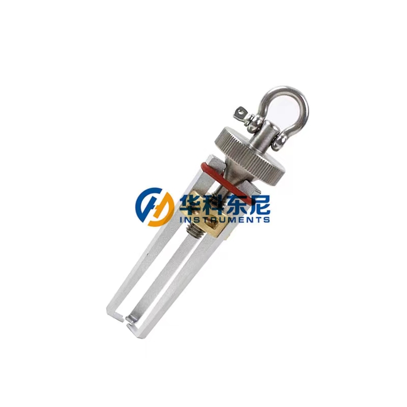 Three Pronged Clamp is the assistant tool used for toys tension test. It meets standards: EN-71-1, ASTM F963, 16CFR 1500, ISO 8124-1, GB6675-2.