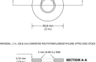 Expanding Toy Test Template TW-320-Manufactuer-Hust Tony.Material：POLYTETRAFLUOROETHYLENE (PTFE) ROD STOCK.ASTM F963-17 4.40