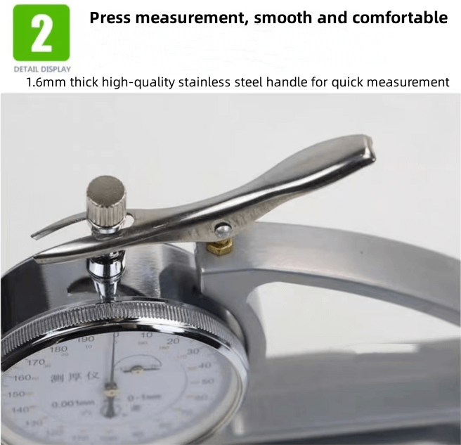 Plastic film thickness gauge is suitable for laboratory measurement of the thickness of plastic film and wafer samples.Manufactuer-Hust Tony.