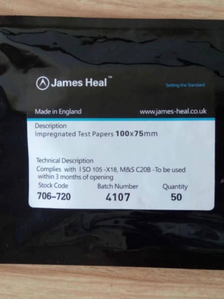 James Heal Phenolic Yellowing Control Fabrics