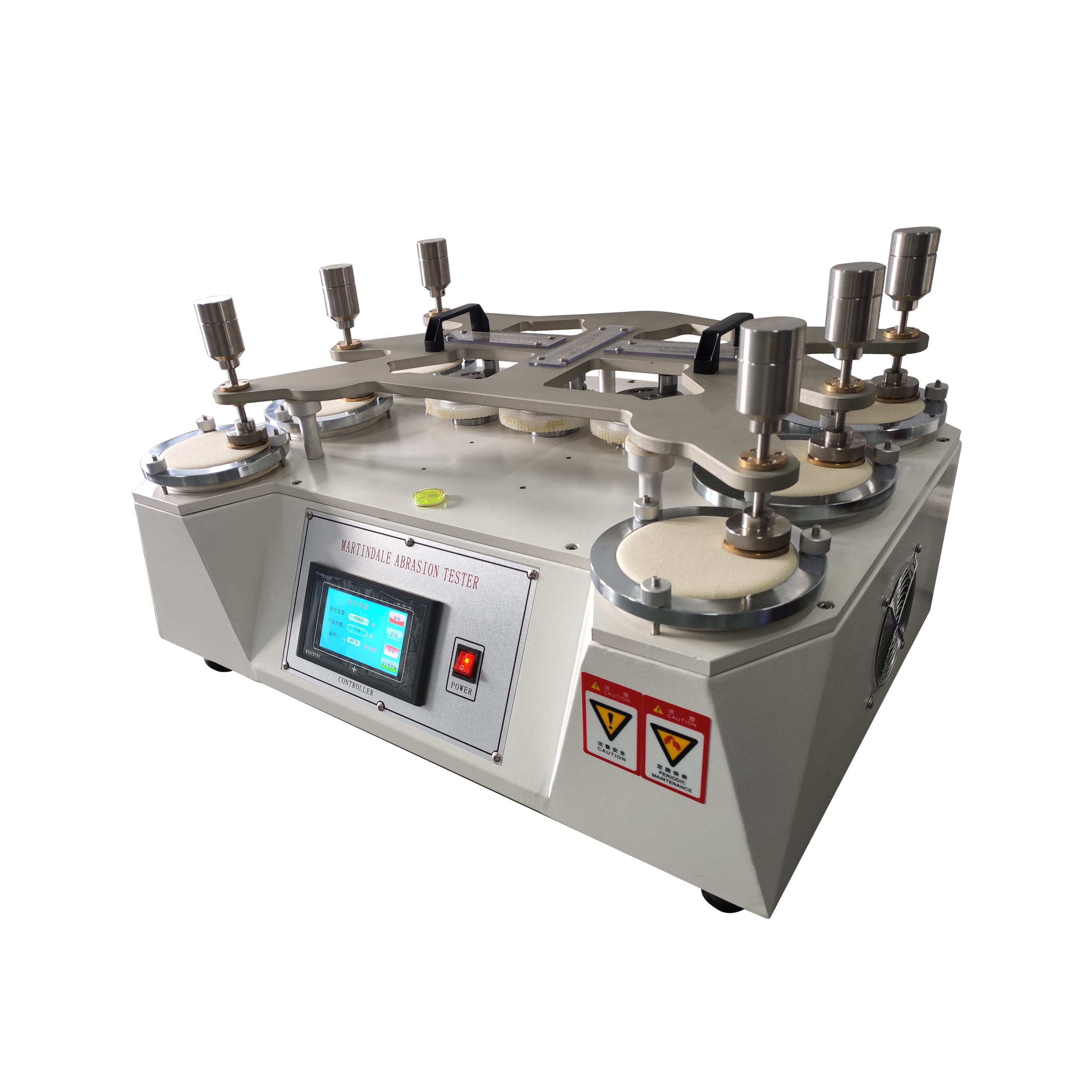 Martindale Rotary Abrasion Tester SIXheads scaled